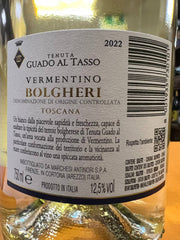 Vermentino Antinori 2022 - Tenuta Guado al Tasso