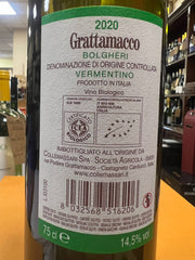 Vermentino Grattamacco 2020 Bolgheri DOC Podere Grattamacco