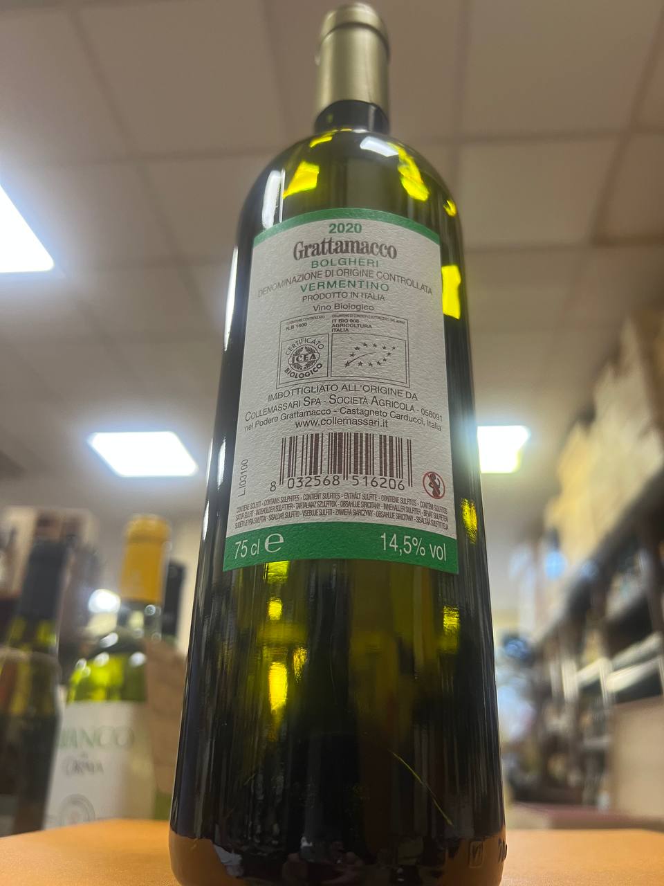 Vermentino Grattamacco 2020 Bolgheri DOC Podere Grattamacco