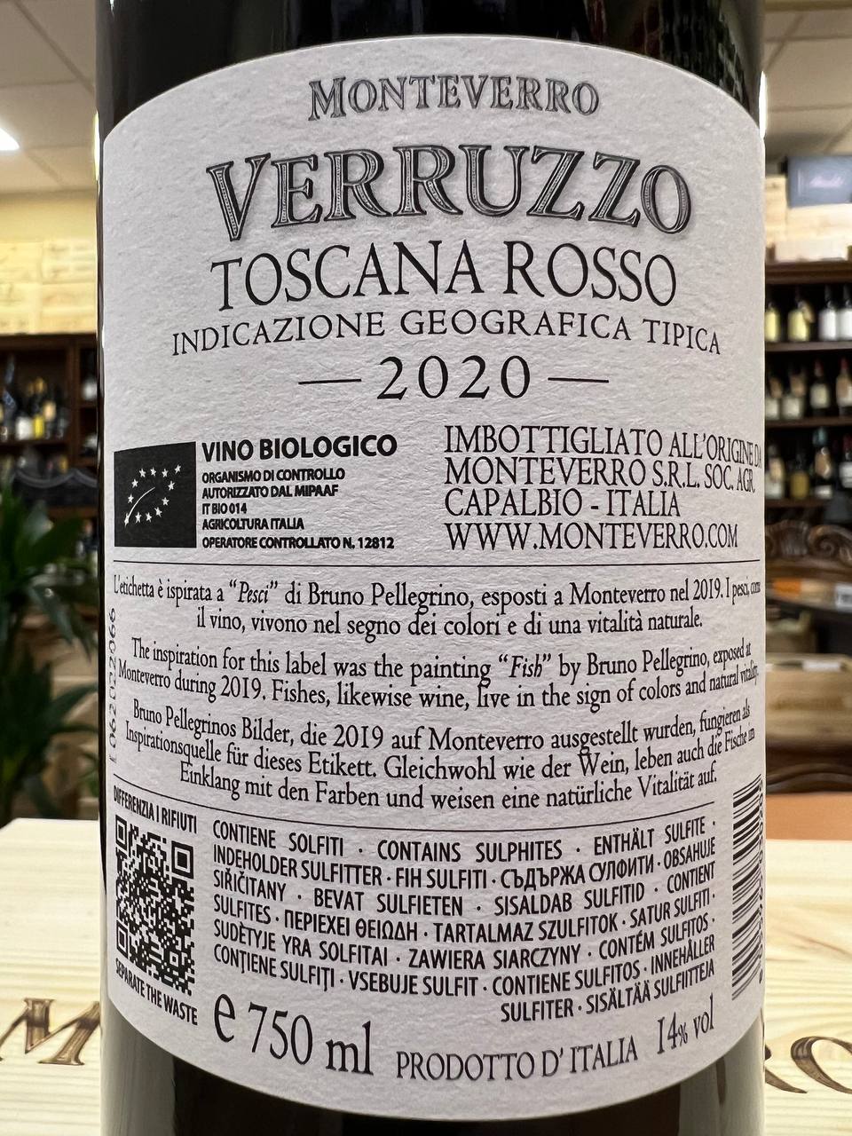 Verruzzo di Monteverro Toscana IGT 2020