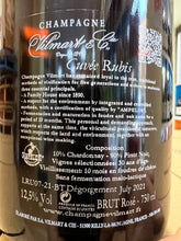 Carica l&#39;immagine nel visualizzatore Galleria,Champagne Brut Premier Cru Vilmart &amp; Cie Cuvée Rubis