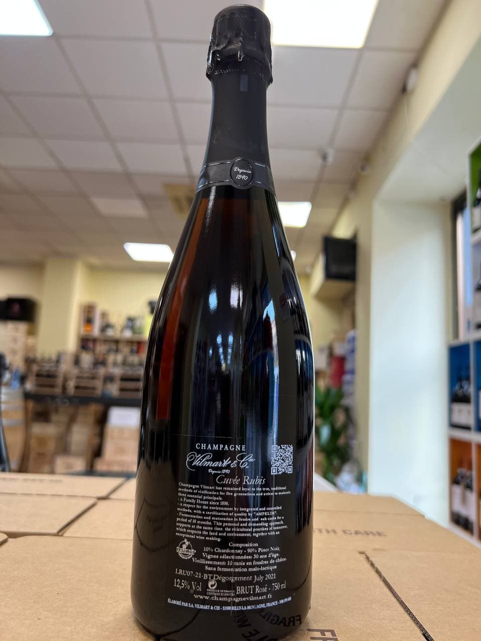 Champagne Brut Premier Cru Vilmart & Cie Cuvée Rubis