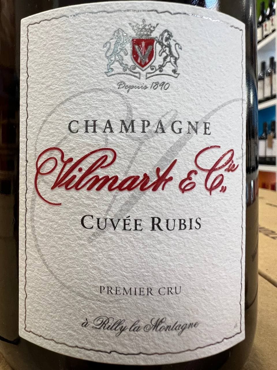 Champagne Brut Premier Cru Vilmart & Cie Cuvée Rubis