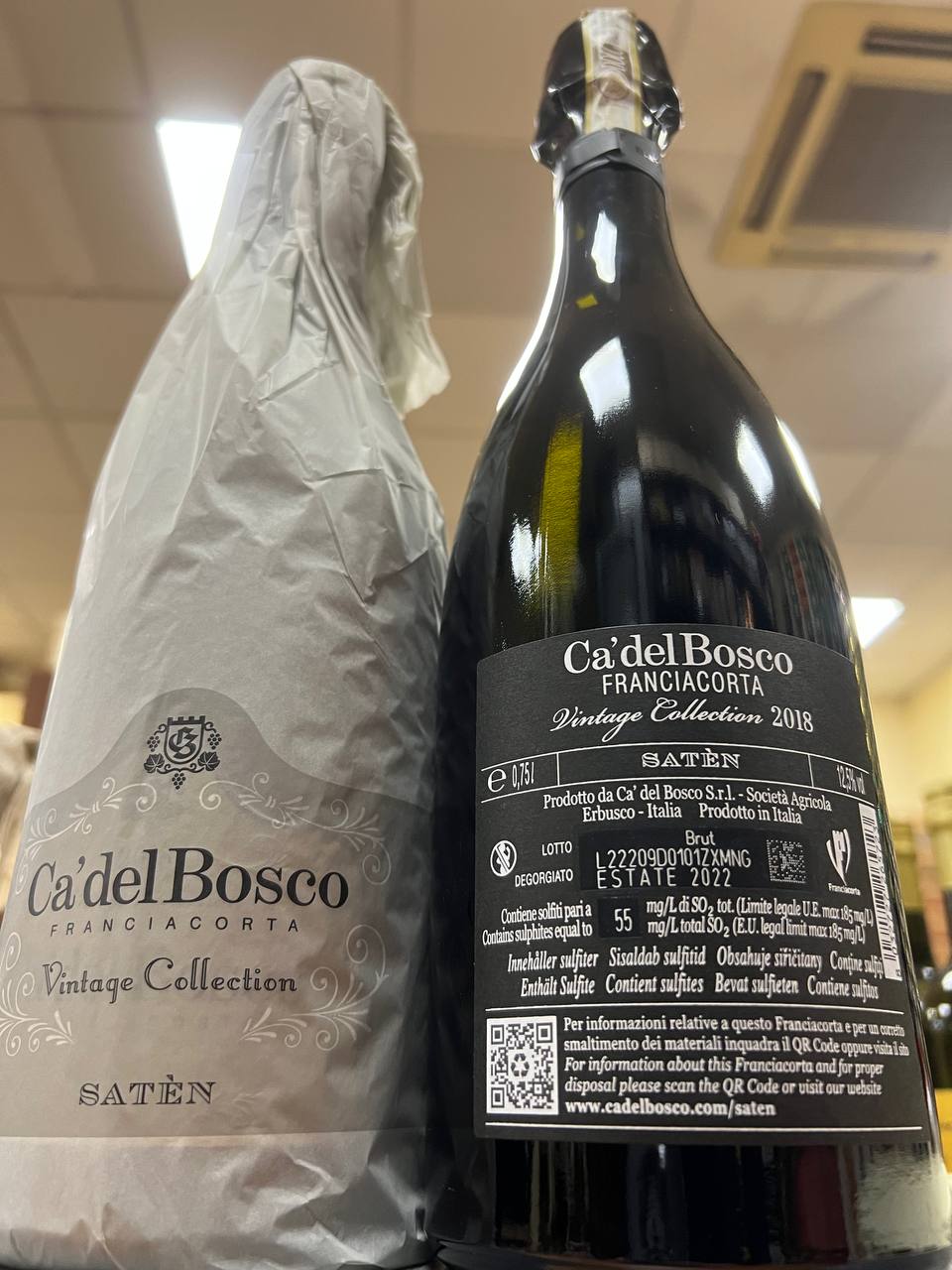 Ca’ del Bosco Franciacorta Saten Vintage Collection 2018